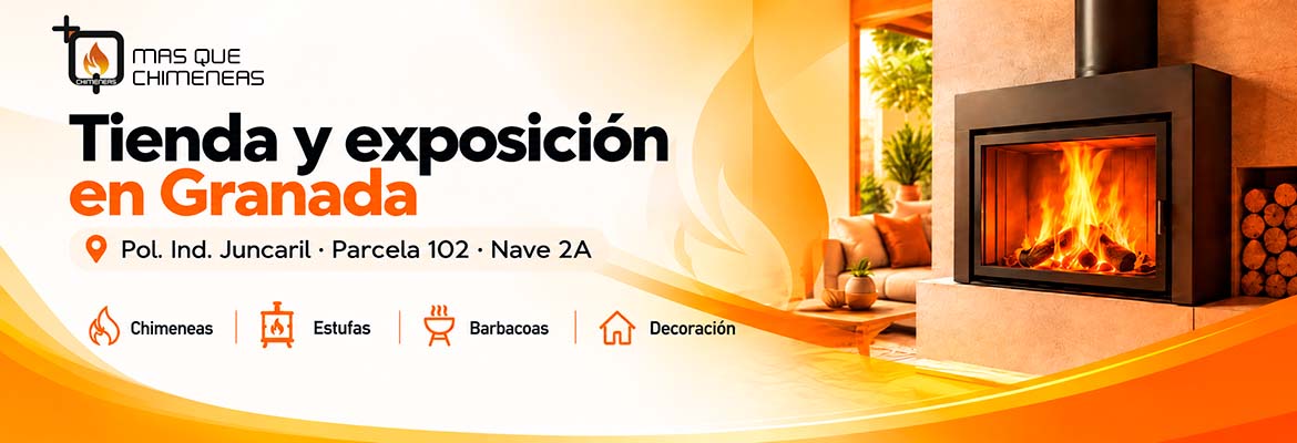 Tienda y exposición de chimeneas y estufas en Granada